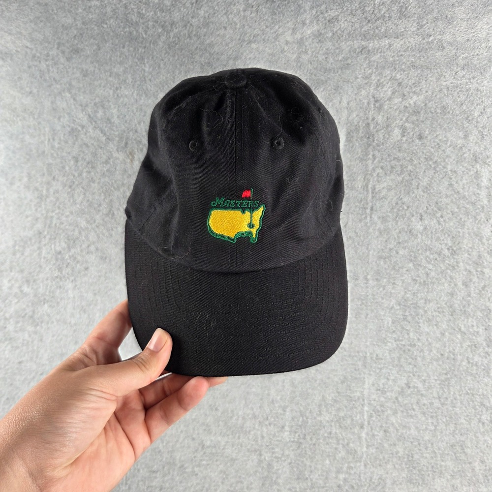 American Needle Masters Hat Unisex OSFA Black Golf Augusta National Dad Cap